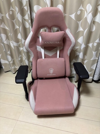 埼玉県新座市　Dowinx ゲーミング座椅子　ピンク