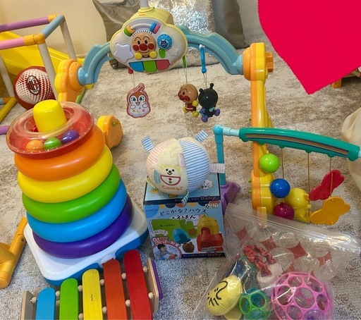 ベビー用品まとめ売り おもちゃ知育 アンパンマンメリーなど