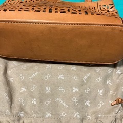 genten カットワークトートバッグ の画像