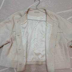 Loungedress ツイードショートジャケットの画像