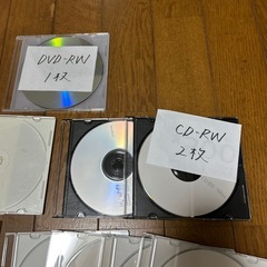 DVD-R DVD-RW CD-R CD-RW まとめの画像