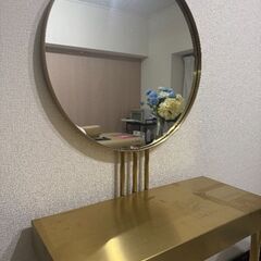 KARE コンソールミラー　ドレッサー　レアの画像
