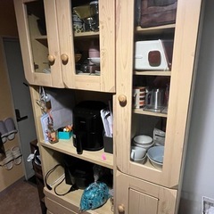  キッチン収納　食器棚　の画像