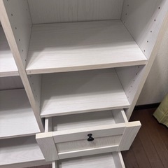 ニトリ 棚 ホワイトの画像