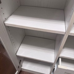 ニトリ 棚 ホワイトの画像