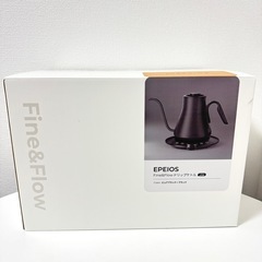 1℃単位で温度調整可能 電気ケトル ステンレス 電気ポット コーヒー ブラックの画像