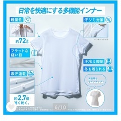 Mizuno カルエアーアンダーVネック半袖シャツ Lサイズ 3枚セットの画像