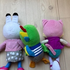 こどもちゃれんじ　みみりんとりっぴーにゃっきーの画像