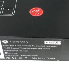 Keychron キーボード K1SE キーキャップの画像