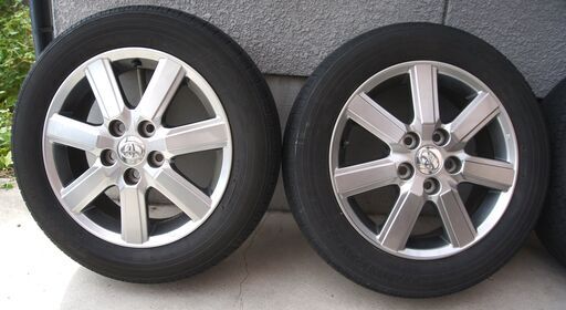 最終 Voxy Noah等 Toyota純正 16インチ アルミホイール Tranpath 215/60/R16 4本