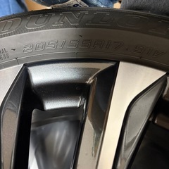 値下げ受付！90ヴォクシー新品ホイール&タイヤの画像