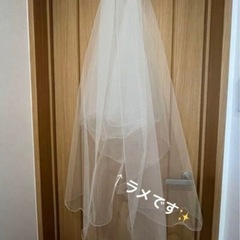 【美品】結婚式ラメ入りベール の画像