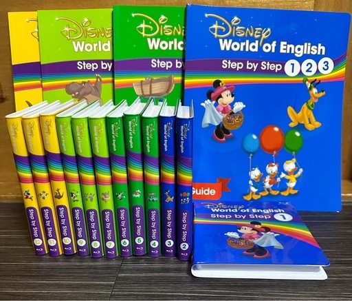 【最新版】2020年購入 ステップバイステップ　ブルーレイディズニー英語システム