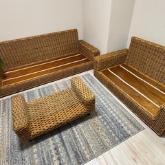 高品質ソファセットの画像