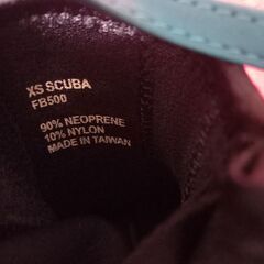 ダイビングブーツ　 マリンシューズ フェルト底　 xs scuba　 size　 US2の画像