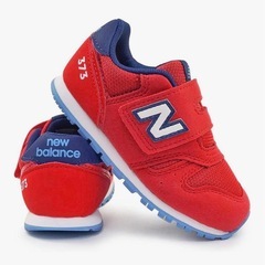 新品未タグ付き New Balance 373 ベビーシューズ レッド 15cmの画像