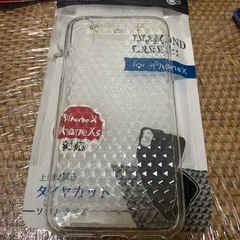 iPhoneX.XS透明カバーの画像