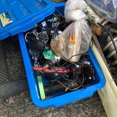 金属　鉄クズ　バイク　の画像