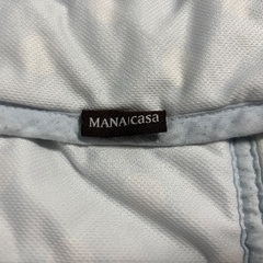 掛け布団 夏用 冷感 ブルー 水色 mana casaの画像