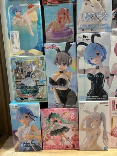 単品売り可能です！　美少女フィギュア　22体まとめ売り　プライズ　リゼロ　レム　宇崎ちゃん　初音ミク