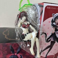 新品未使用　デート・ア・ライブV 時崎狂三 フィギュア　5体セット　バニー　メイド　ペンフレの画像