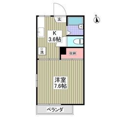 💕初期費用分割相談可🎵即入居⭐️一人暮らしにおすすめ１Kの…