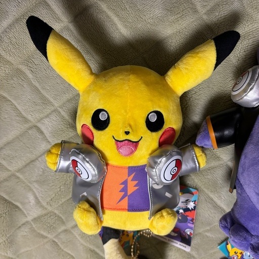 ピカチュウ ゲンガー ミミッキュ　肩のせマスコット　USJ ぬいぐるみ　ユニバ ピカチュウ ゲンガー ミミッキュ肩のせマスコットUSJ ぬいぐるみ