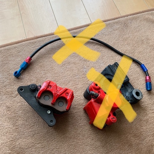 昔のNSー1 純正フロントキャリーパーＯＨ済み