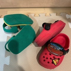 男の子の小さい靴　1足の画像