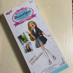 プリンセスドール　水色　ファッション人形　ジョイントドール カスタムドールの画像
