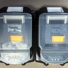 ②　未使用新品　マキタ 純正バッテリー 18V BL1860B 18V 6.0Ah 2個の画像