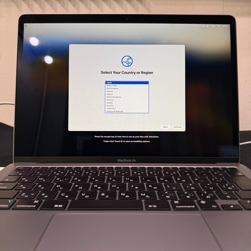 【完動品】MacBook Air M1 / 13インチ / 16GB / 512GBSSD