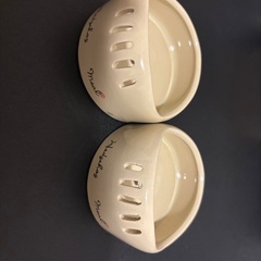 小動物用餌入れ容器　２個の画像