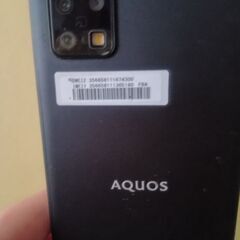 SHARP AQUOS sense6 傷あり の画像