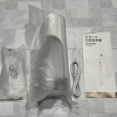 口腔洗浄機 ジェットウォッシャー 5つノズル 水圧調整 300mlタンク 充電式 防水の画像