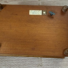 レトロ　アクセサリー入れ　オルゴール付き
の画像