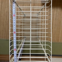 キッチンワゴン　ワイヤータイプの画像