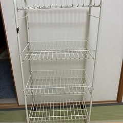 キッチンワゴン　ワイヤータイプの画像