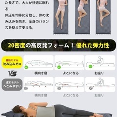 エアーマット キャンプマット【2025新開発・30秒で膨らむ・R値6.5】の画像