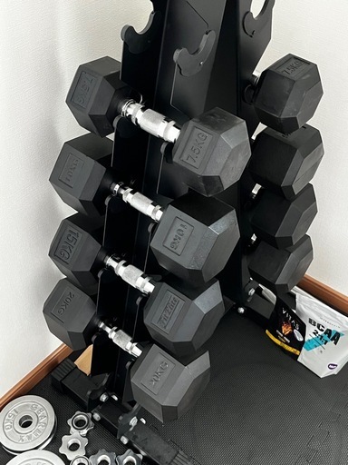 ダンベルセット＋ダンベルラック