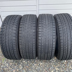 最終値下げ【17インチ】SIBILLAホイール&2022年製ヨコハマG075スタッドレスタイヤ 4本セットの画像