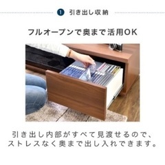 テレビボード180cm 【美品】の画像