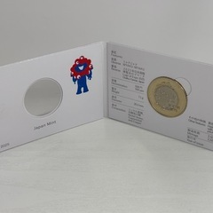 大阪万博　ミャクミャク　500円　記念硬貨　造幣局ケース入りの画像