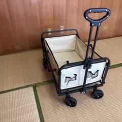 キャリー　ワゴン　②ベージュの画像