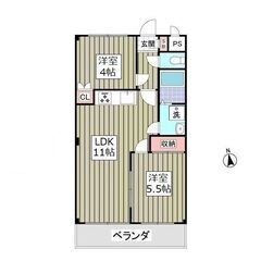 💕初期費用分割相談可🎵一人暮らし、カップルにおすすめ２LD…