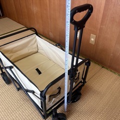キャリー　ワゴン　②ベージュの画像