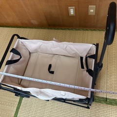 キャリー　ワゴン　③ベージュの画像