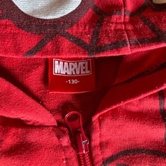 スパイダーマンロンパース130の画像
