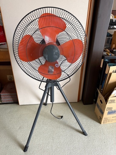 ナカトミ スタンド扇 45cm NAKATOMI 工場扇風機 HSE-45P 三脚式 工業扇
