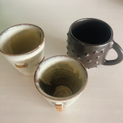 陶芸コーヒーカップの画像